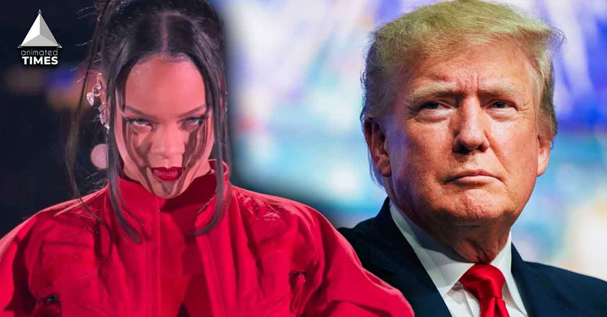 ‘Coming from a man who’s toupee flaps in the wind’: Rihanna Fanatics Blast Donald Trump after Former US President Blasts Halftime Performance as ‘Worst in Super Bowl History’