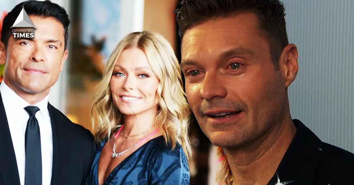 Ryan Seacrest Breaks Down in Front of Kelly Ripa as She Makes Him Welcome His Replacement Mark Consuelos on ‘Live’, Says it Was a “Tough Decision”
