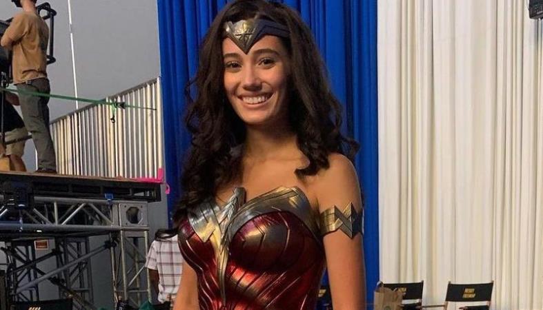 Taylor Cahill in Wonder Woman Costume