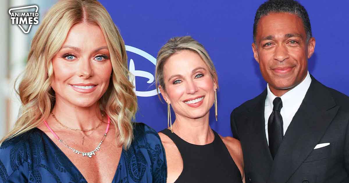 Kelly Ripa Feels the Pressure: TJ Holmes, Amy Robach Using Her To Get Back at ABC, in Talks With Major Networks for Their Own Talk Show to Rival 'Live' - ABC's Crown Jewel