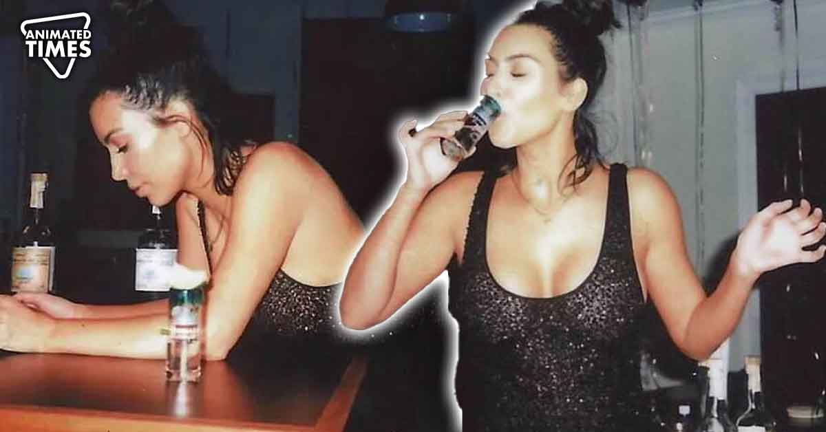 Kim Kardashian Trolled for Making 4 Cameramen Follow Her into a Pub to Film Her Drinking Beer on St. Patrick’s Day