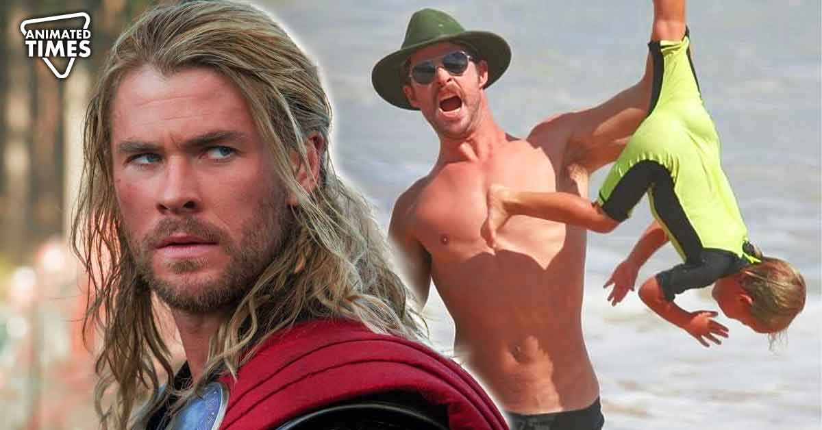 “It’s so violent”: Marvel Star Chris Hemsworth Accused by Fans of ‘Abusive’ Behavior After Violent Prank on Son’s Birthday