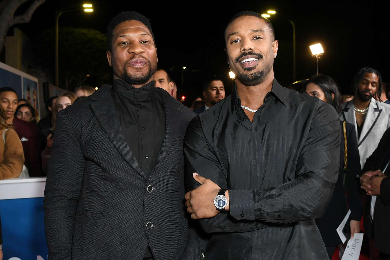 Michael B. Jordan and Jonathan Majors