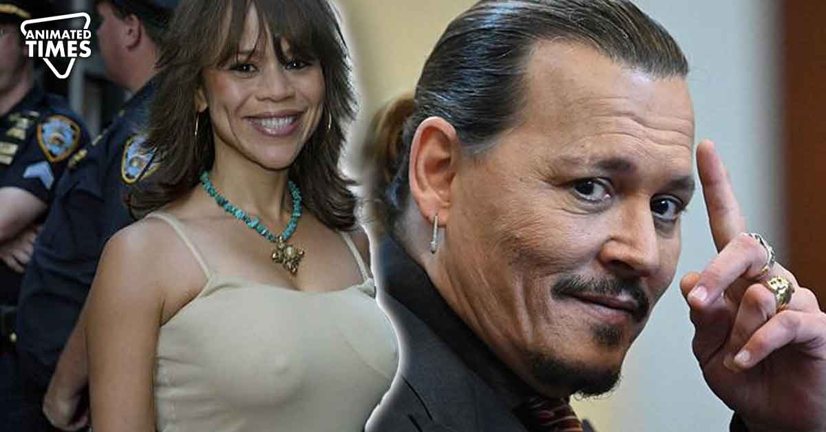 Rosie Perez Revealed Johnny Depp Not a Monster Like Amber Heard Fans Claim, Helped Her $12M Career: "I'm gonna tell people about you"