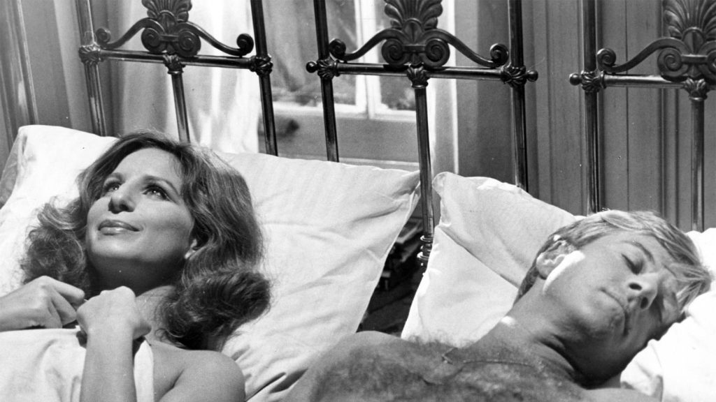 Streisand and Redford during their film, The Way We Were 