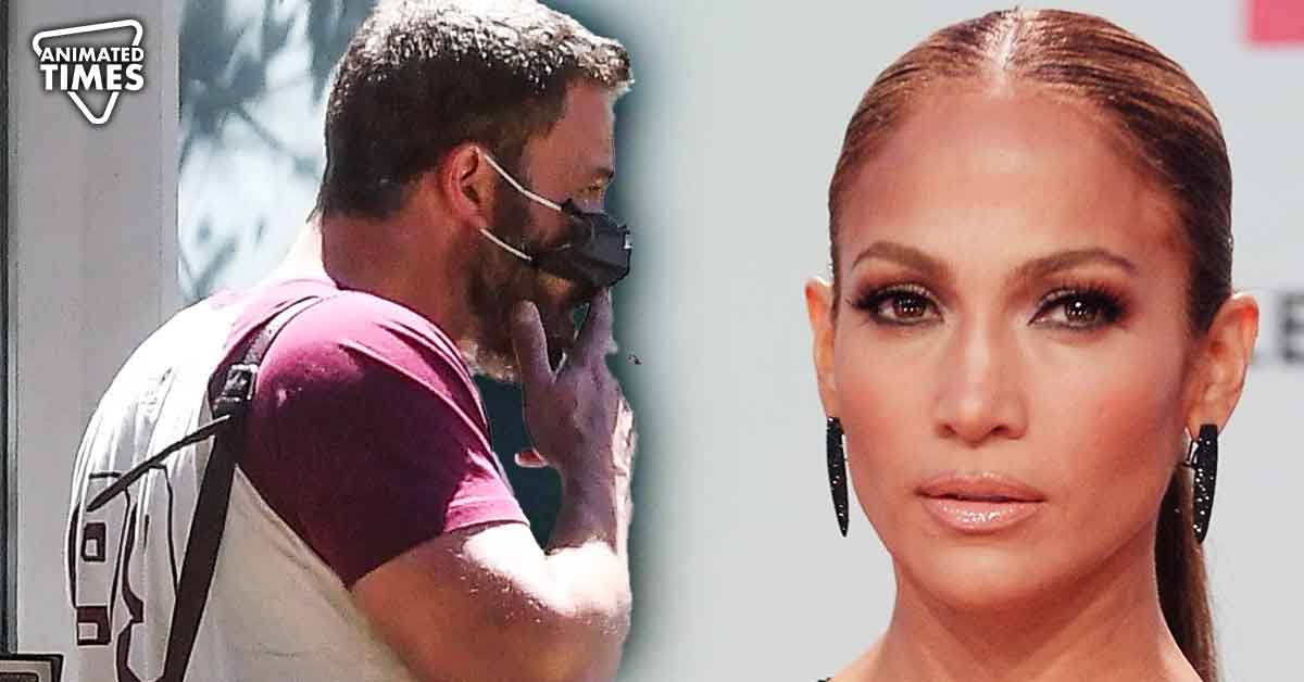 After Making Him Quit Smoking, Nagging Wife Jennifer Lopez Reportedly Finds Another Issue With Ben Affleck – His Constant Nicotine Gum Chewing