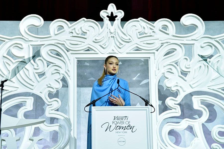 Gigi Hadid attends Variety's Power of Women 