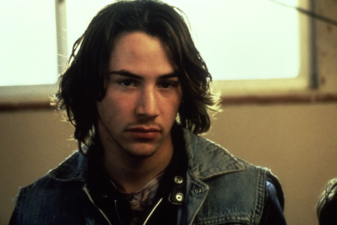 Keanu Reeves when he was younger
