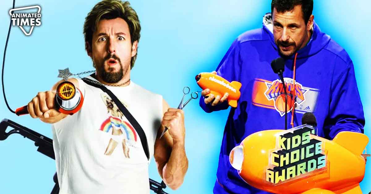 ‘Half his movies aren’t appropriate for kids’: Internet Divided as Adam Sandler Wins King of Comedy Award at 2023 Kids’ Choice Awards