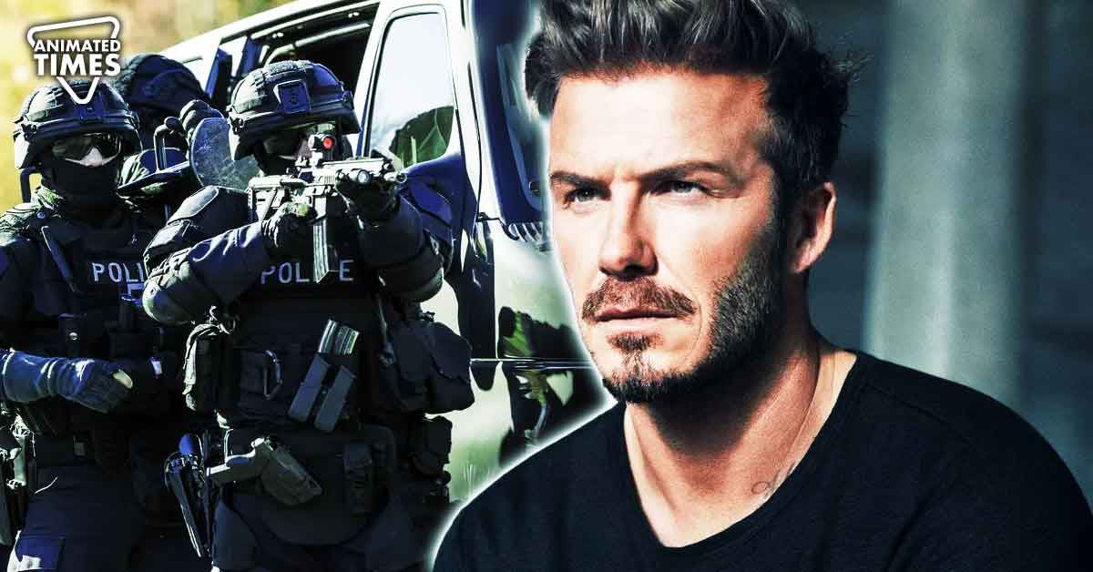 $450M David Beckham Almost Assaulted by SWAT Team for Wearing Illegal Baby Kangaroo Skin Shoes