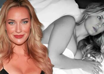 After Losing 'World's Sexiest Woman' Throne, Paige Spiranac Celebrates New 'Sultry Gold Goddess' Title With Steamy Pic on Bed