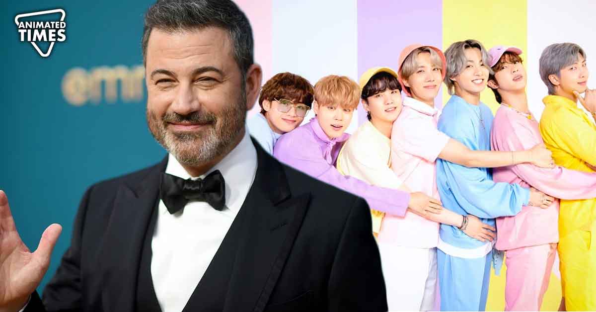 jimmy kimmel and BTS