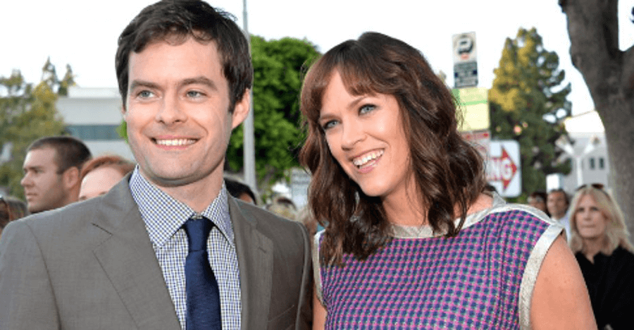 Bill Hader and Maggie Carey 