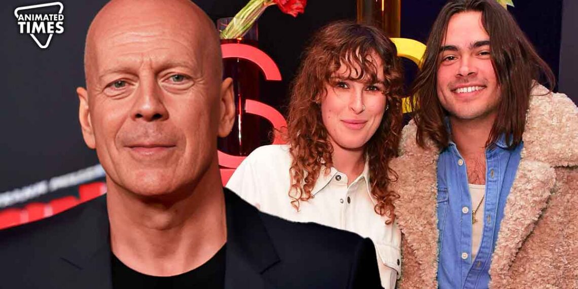 Bruce Willis Gets a Reason to Smile While He Battles Life Threatening Disease As Demi Moore's Daughter Welcomes Her First Baby