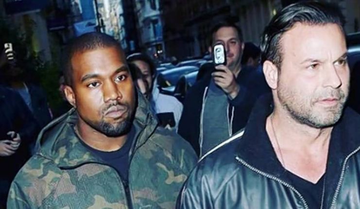 Kanye West and his former bodyguard Steve Stanulis