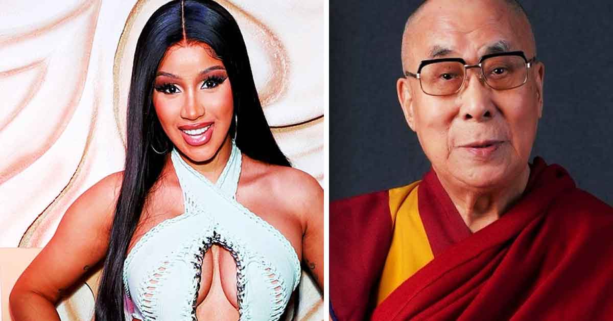 “They prey on the innocent”: Cardi B Brands 87-Year-Old Dalai Lama a “Predator” For Asking a Kid to S*ck His Tongue