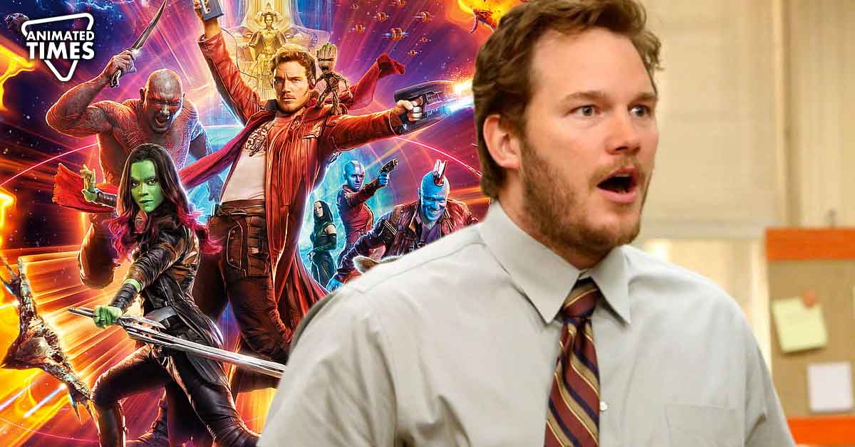 chris pratt and the guardians of the galaxy