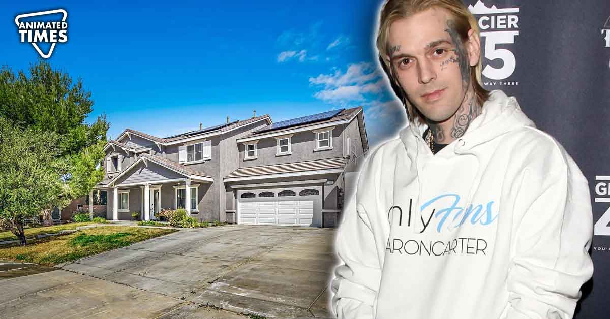 Deceased Singer Aaron Carter’s House Where His Dead Body Was Found 2 Days Later in the Bathtub Being Sold at $50K Premium after His Death