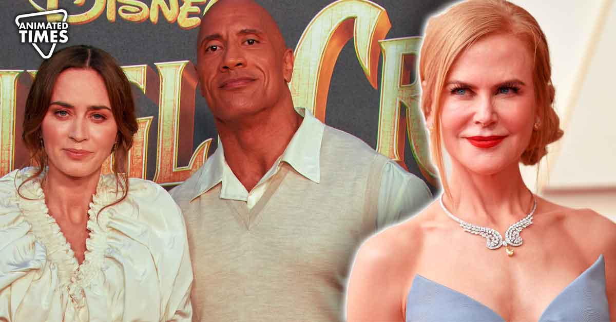 Dwayne Johnson Kept His Class Act for Emily Blunt After Actress Claimed Nicole Kidman Is Better Than Her