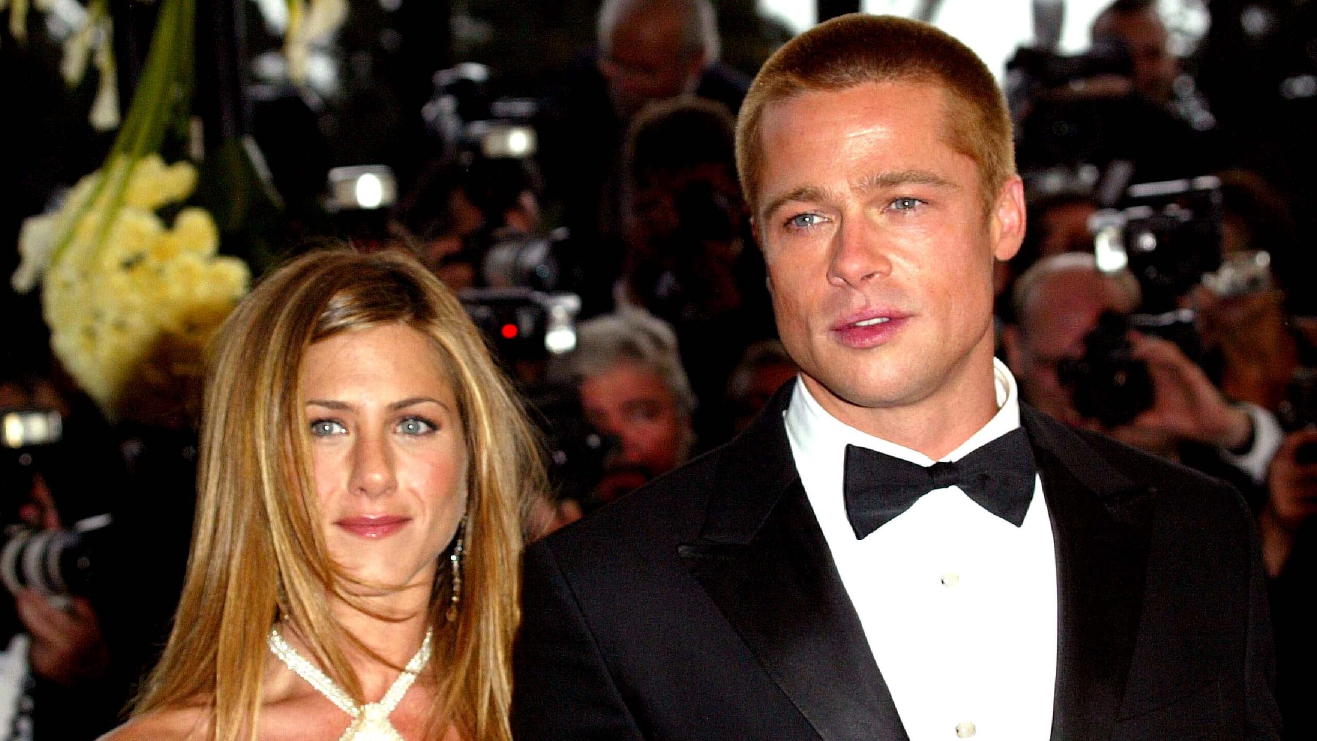 Jennifer Aniston and Brad Pitt