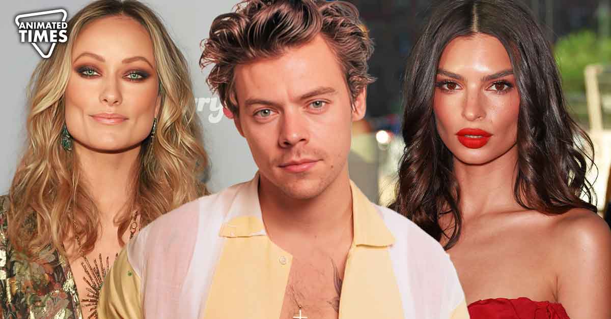 Harry Styles Narrowly Escapes Olivia Wilde After Caught Kissing Her Close Friend Emily Ratajkowski in Public