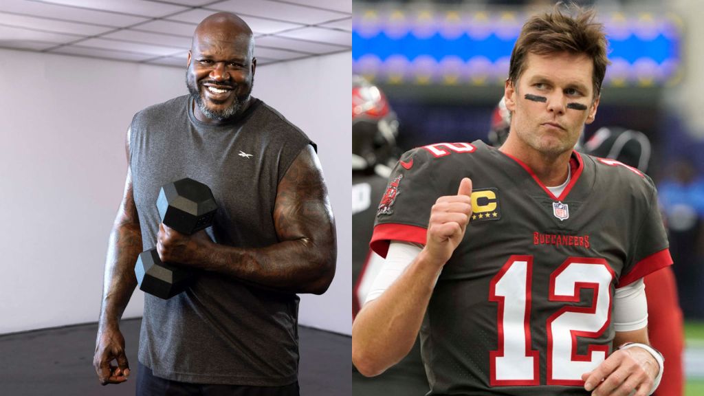 Shaquille O'Neal And Tom Brady