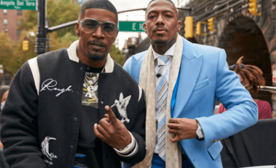 Jamie Foxx and Nick Cannon 