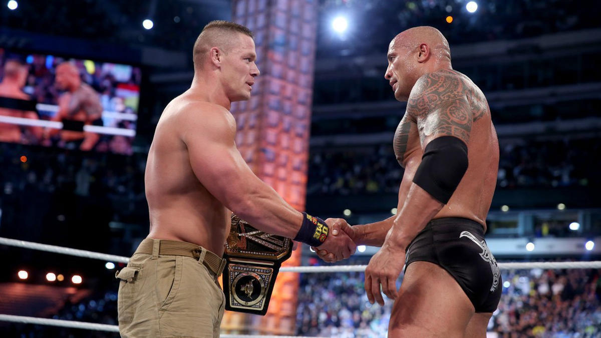 John Cena Follows In The Rock's Path 