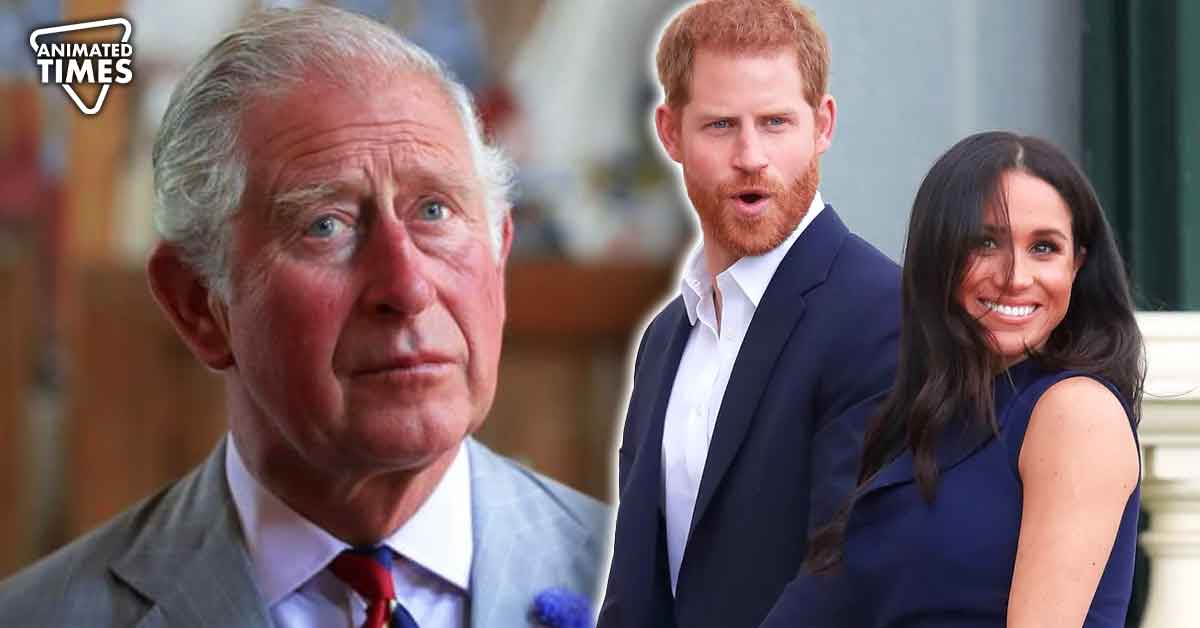 King Charles Reportedly Too Scared of Prince Harry, Meghan Markle as Renegade Couple Take a Dump on Royal Family Legacy