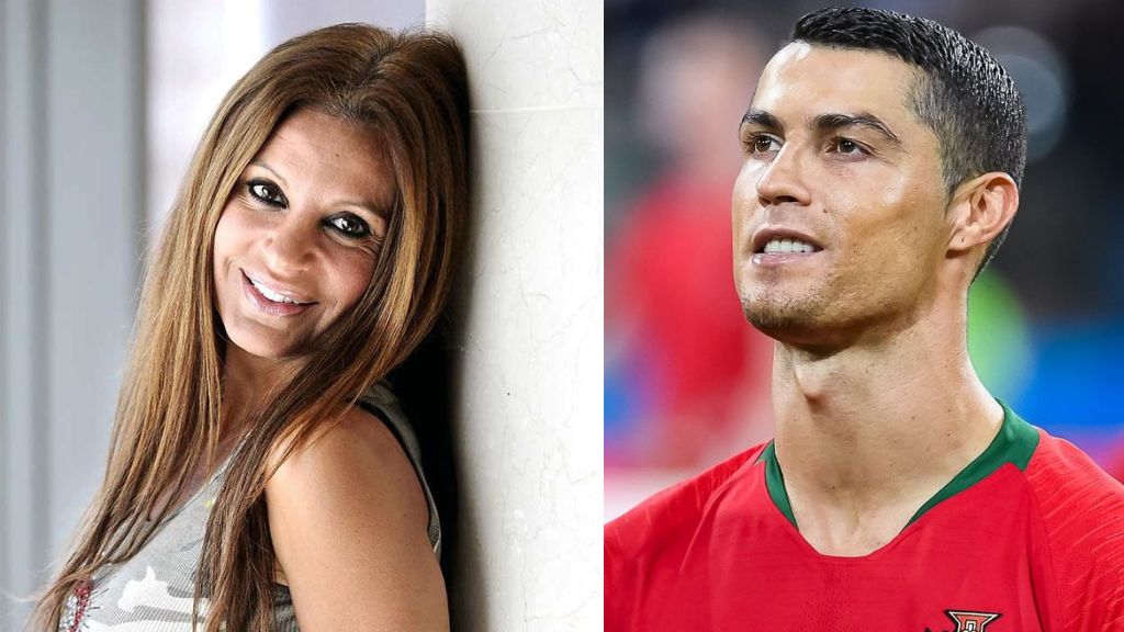 Sonia Monroy and Cristiano Ronaldo