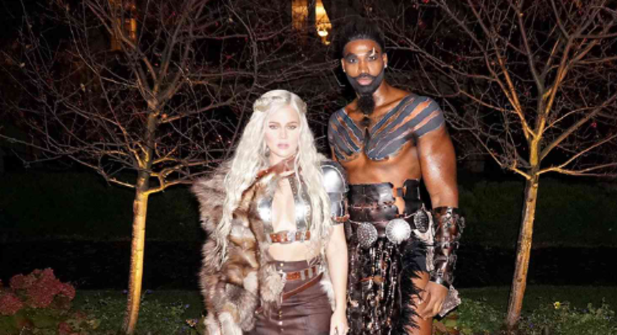 Tristan Thompson and Khloe Kardashian 