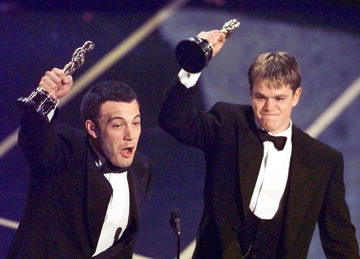 The duo won an Oscar together
