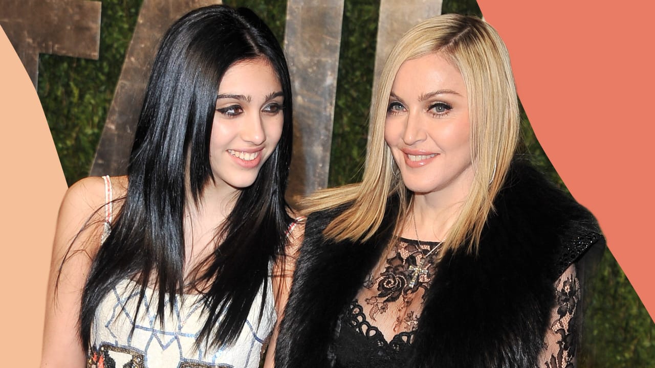 Madonna and her daughter