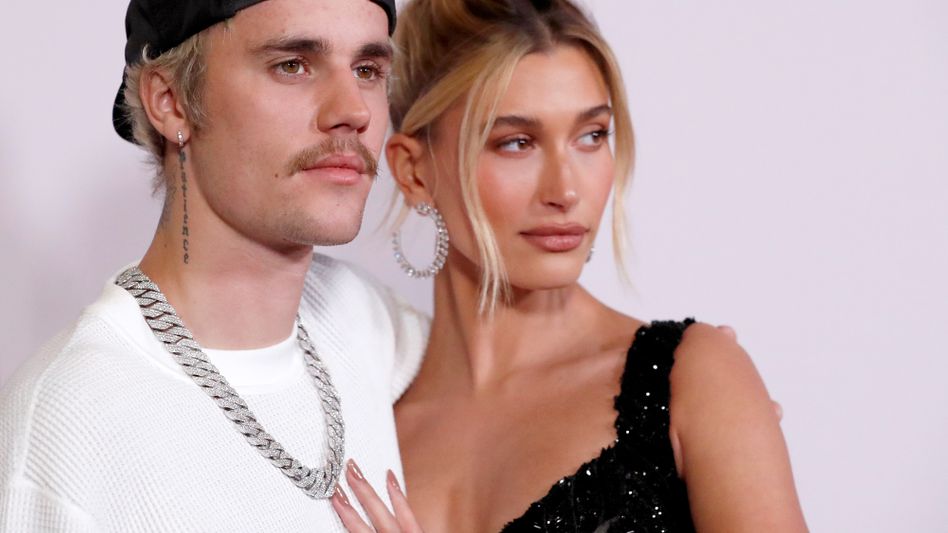 Justin Bieber and Hailey Bieber