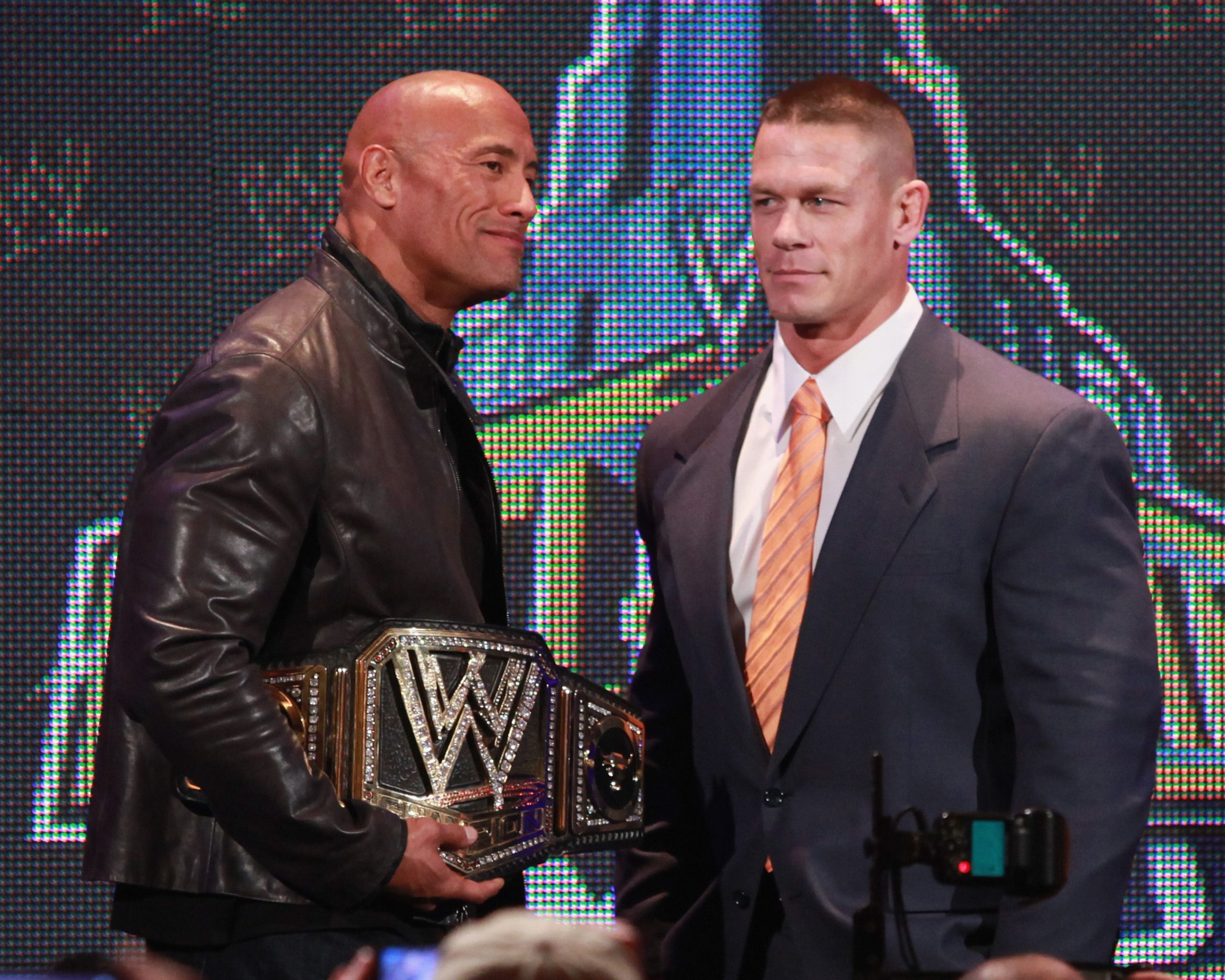 John Cena And Dwayne Johnson's