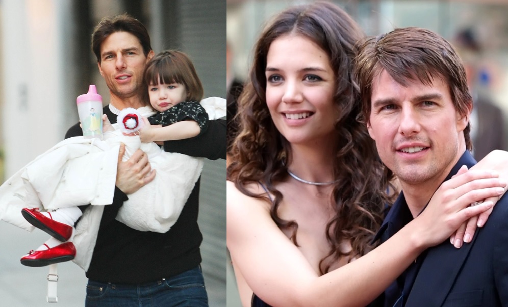 Tom Cruise, Katie Holmes and their daughter