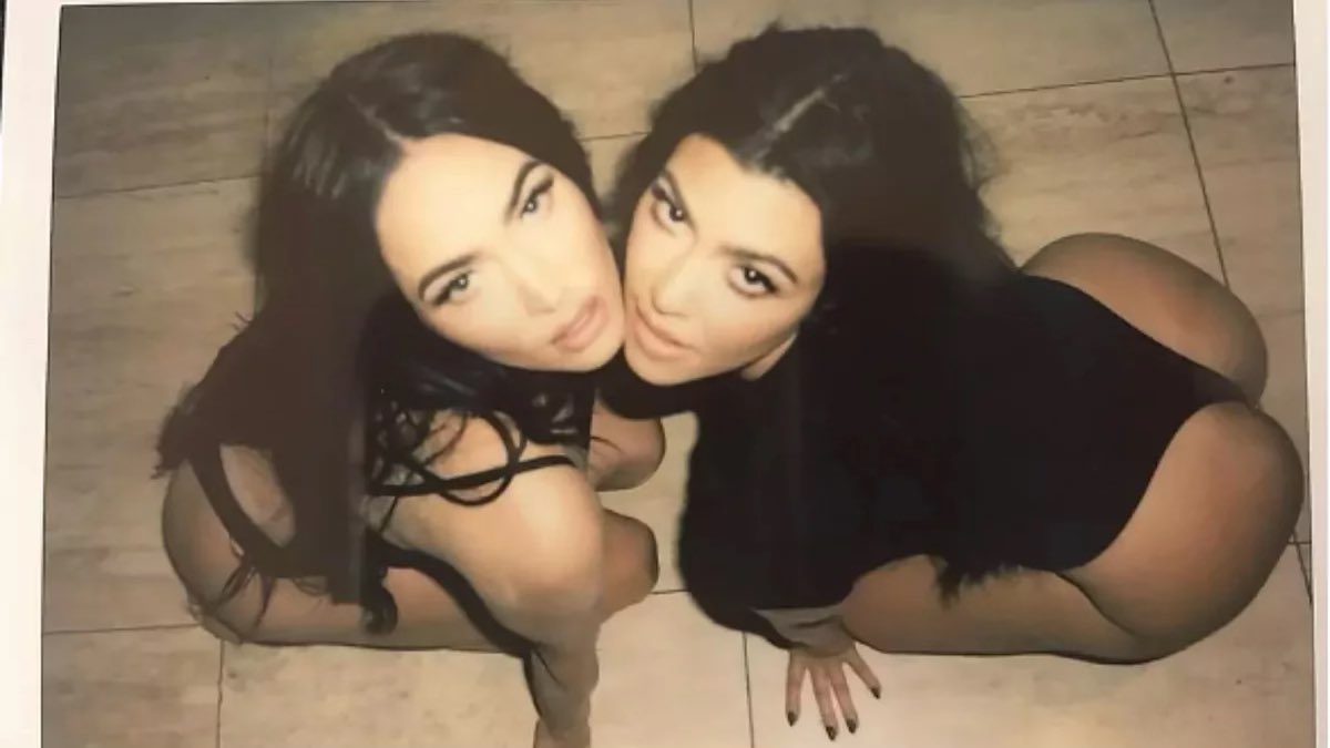 Megan Fox and Kourtney Kardashian in a raunchy photoshoot for SKIMS