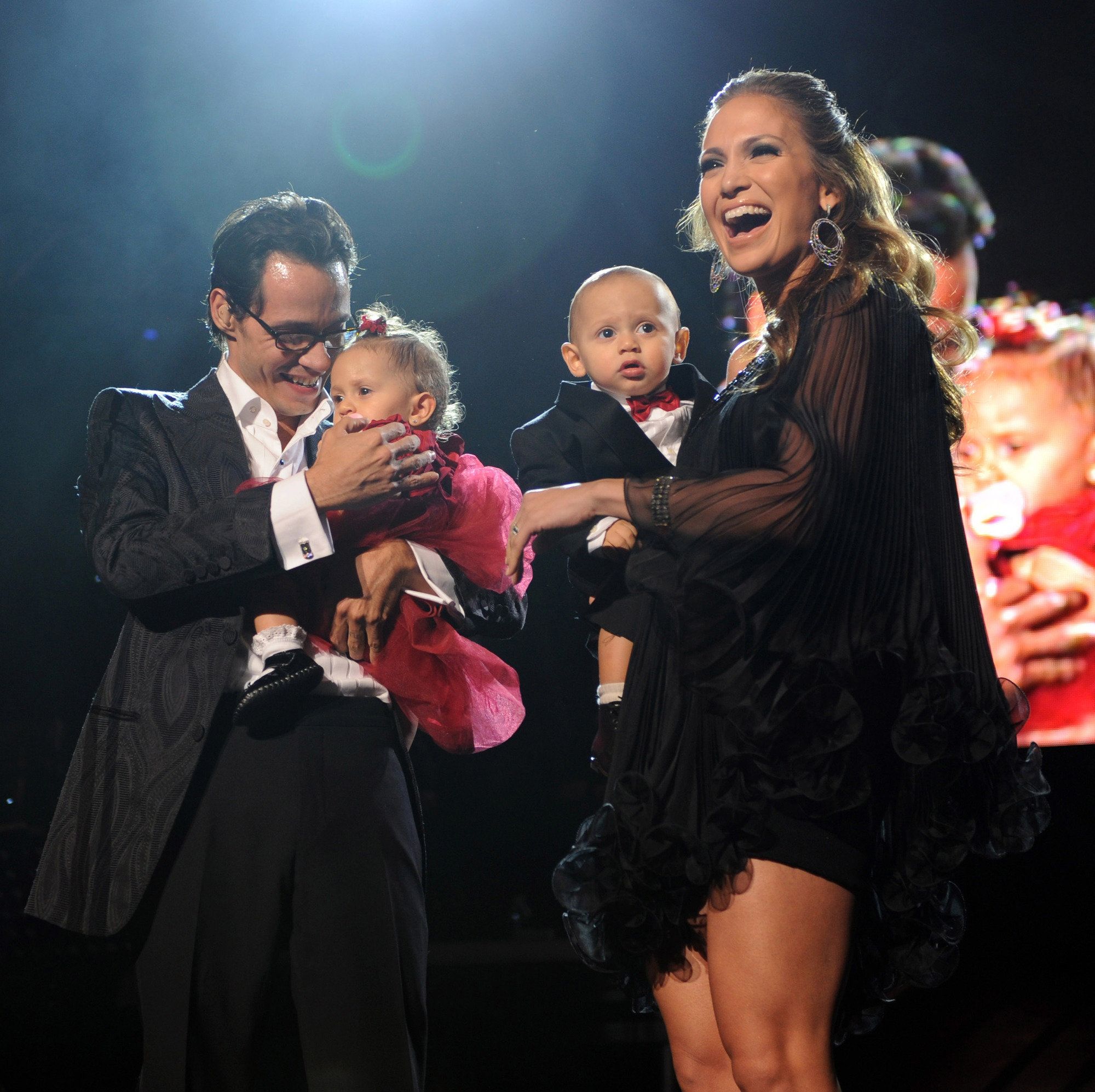 Jennifer Lopez share Max and Emme Muñiz with Marc Anthony 