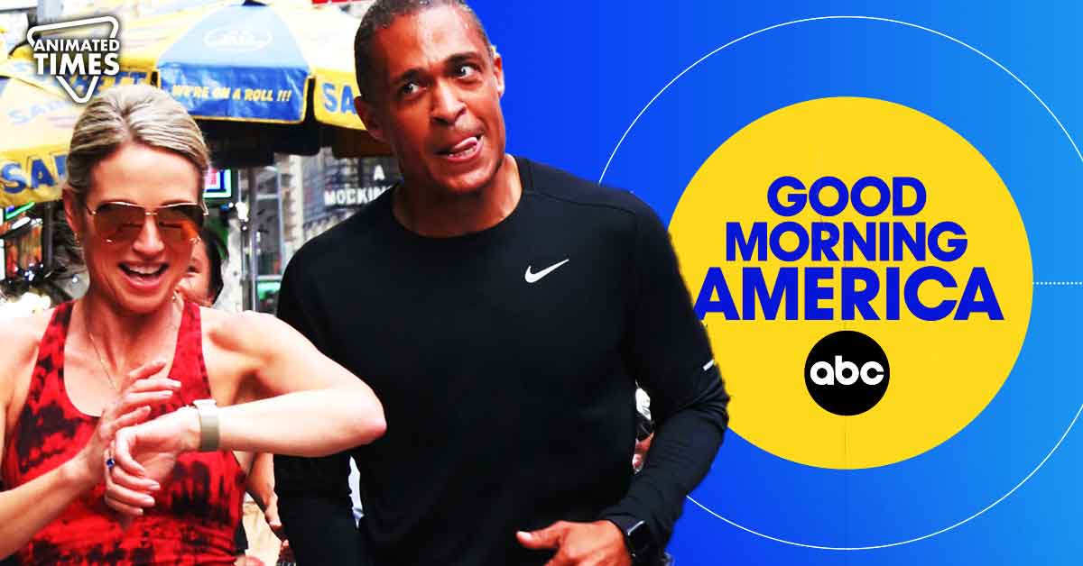 Amy Robach and T.J. Holmes Unbothered With Unemployment, Spotted in Half Marathon After Being Ousted from Good Morning America for Salacious Affair