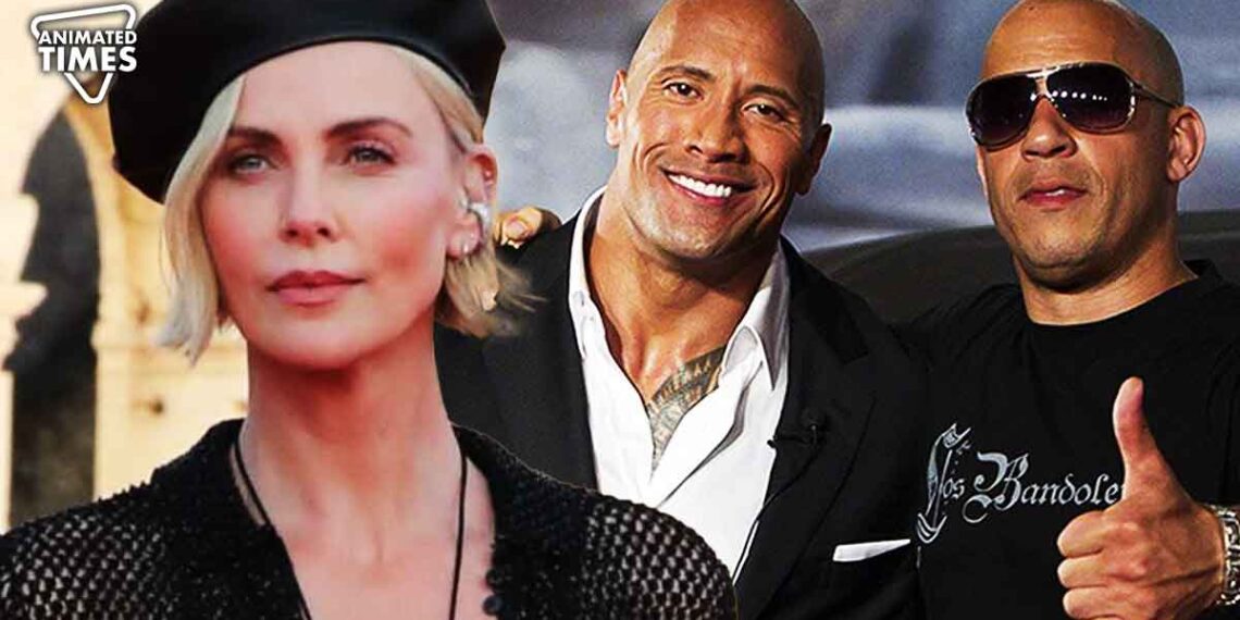 Charlize Theron Stands With Vin Diesel After Dwayne Johnson's Return to Fast and Furious 10