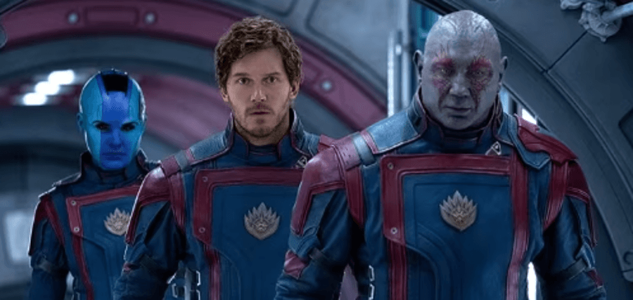 Chris Pratt in Guardians of the Galaxy Vol. 3