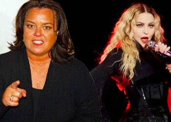 Rosie O'Donnell and madonna