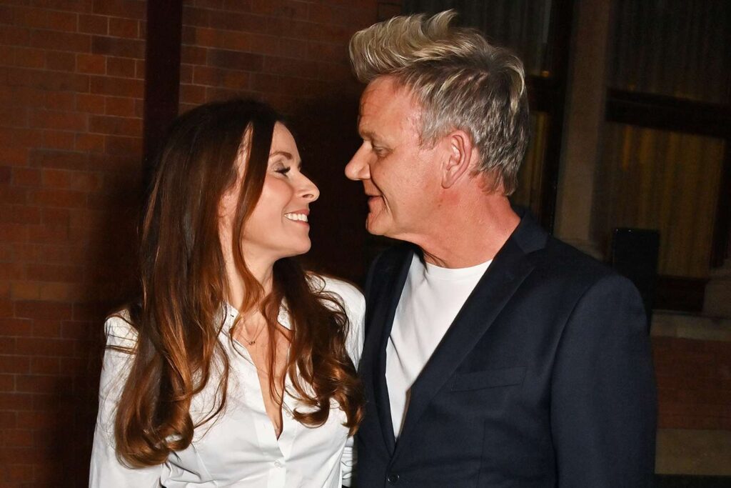 Gordon Ramsay with his wife Tana Ramsay