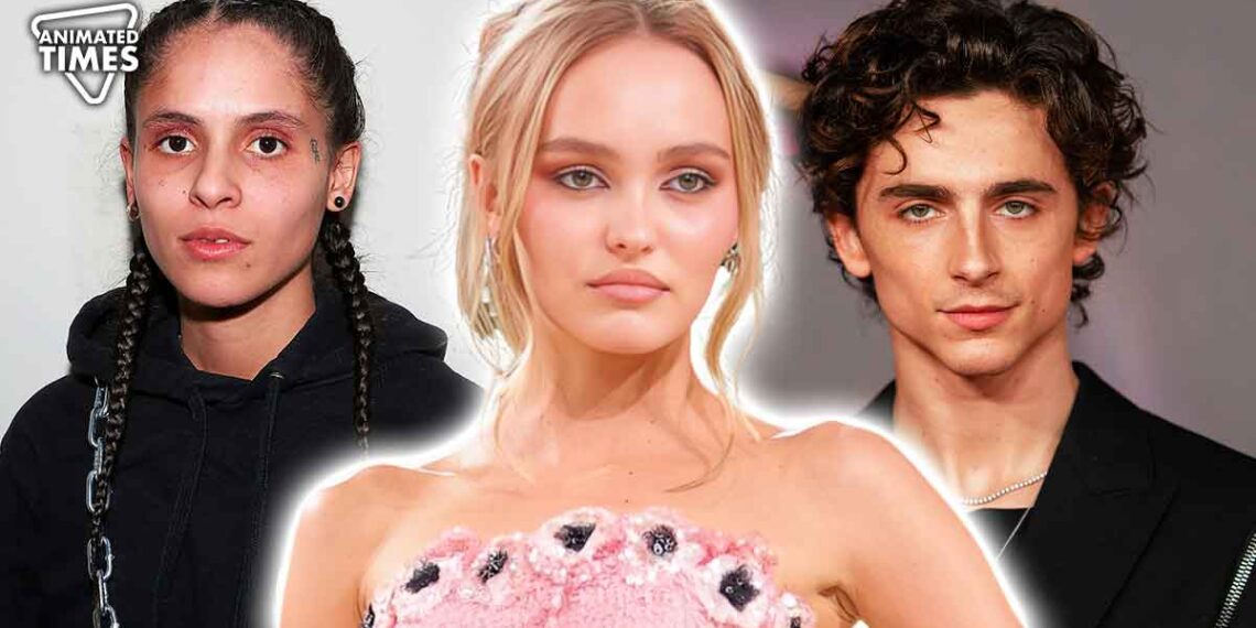 Johnny Depp’s Daughter Lily Rose Depp Publicly Kisses Rapper 070 Shake After Flings With Timothee Chalamet and Austin Butler