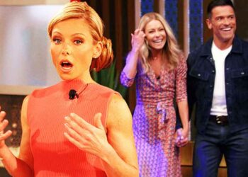 Kelly Ripa Loses it as Mark Consuelos' Crotch Bulge Was So Freaking Big They Had to Censor it
