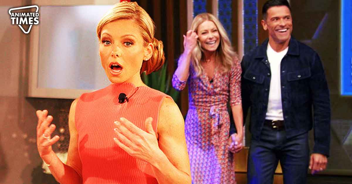 Kelly Ripa Loses it as Mark Consuelos’ Crotch Bulge Was So Freaking Big They Had to Censor it
