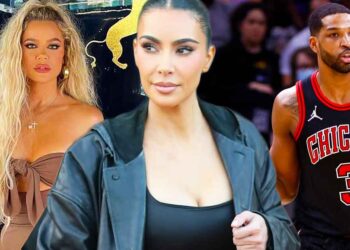 kim kardashian, tristian thompson and khloe kardashian