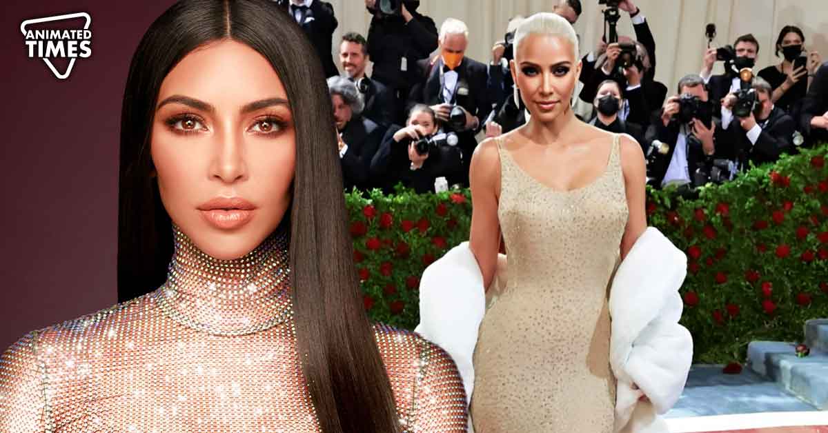 “Kim, push your a**!….IN!”: Kim Kardashian Was Forced To Add Jacket To Met Gala Outfit As Her Butt Makes It Impossible To Close Zipper