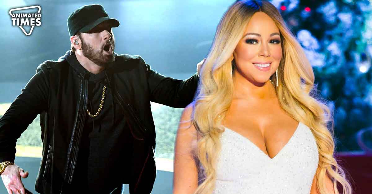 Mariah Carey’s Alleged Beau, Eminem Took His Revenge With The $350M Singer Onstage By Singing ‘Puke’