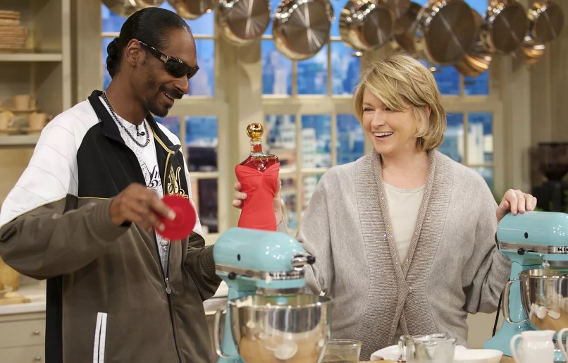 Martha Stewart and Snoop Dogg met on her cooking show